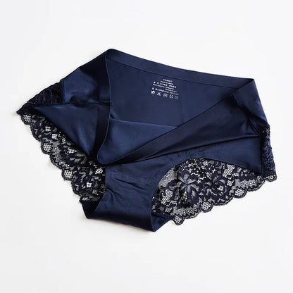 Satin Lace Briefs 3-Pack Sheyln