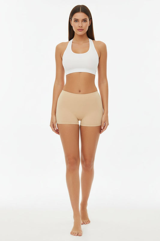 Seamless High-Waist Boyshorts 5-Pack Sheyln