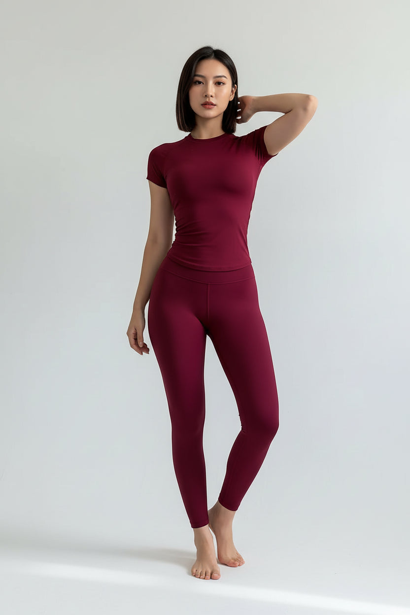 Short Sleeve Active Top Sheyln