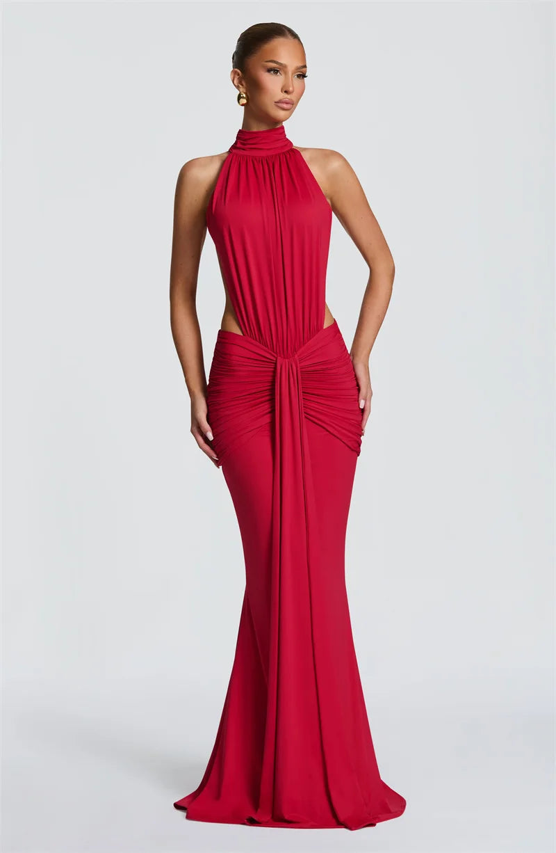 Luxe Backless Maxi Dress Sheyln