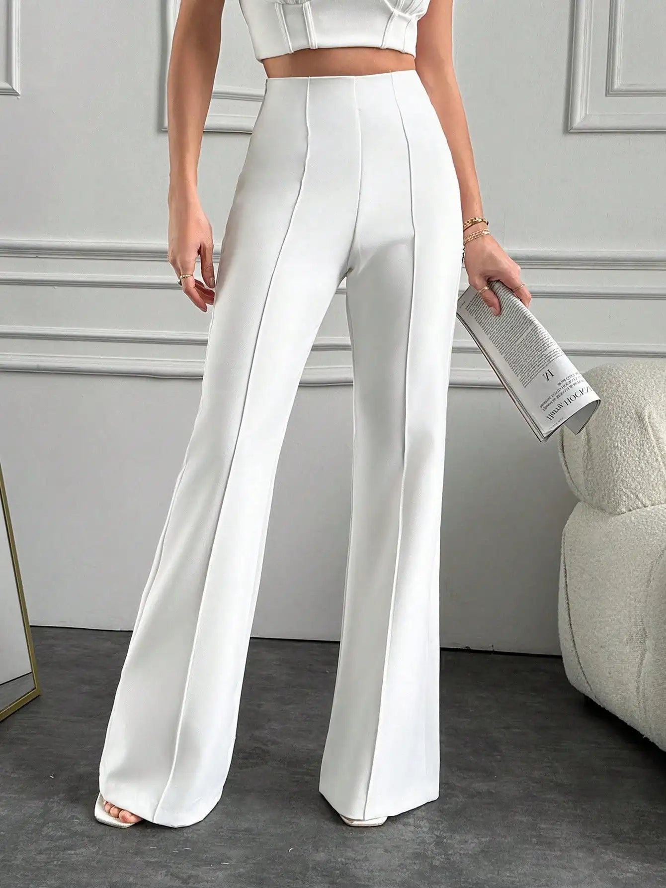 Flared Seam Trouser