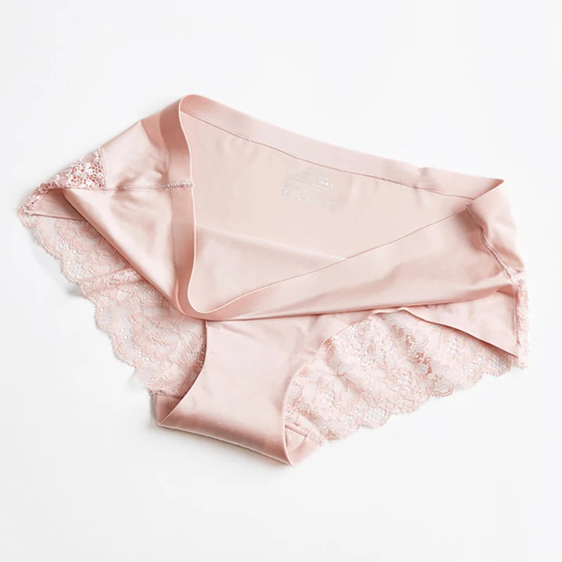 Satin Lace Briefs 3-Pack Sheyln