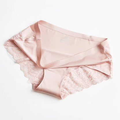Satin Lace Briefs 3-Pack Sheyln