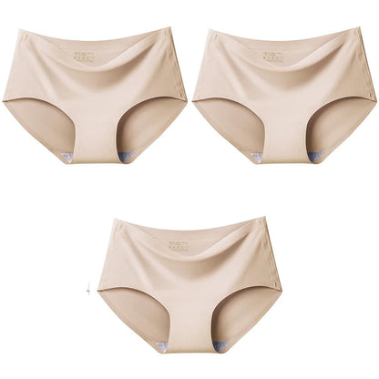 Ice Silk Seamless Briefs 3-Pack Sheyln