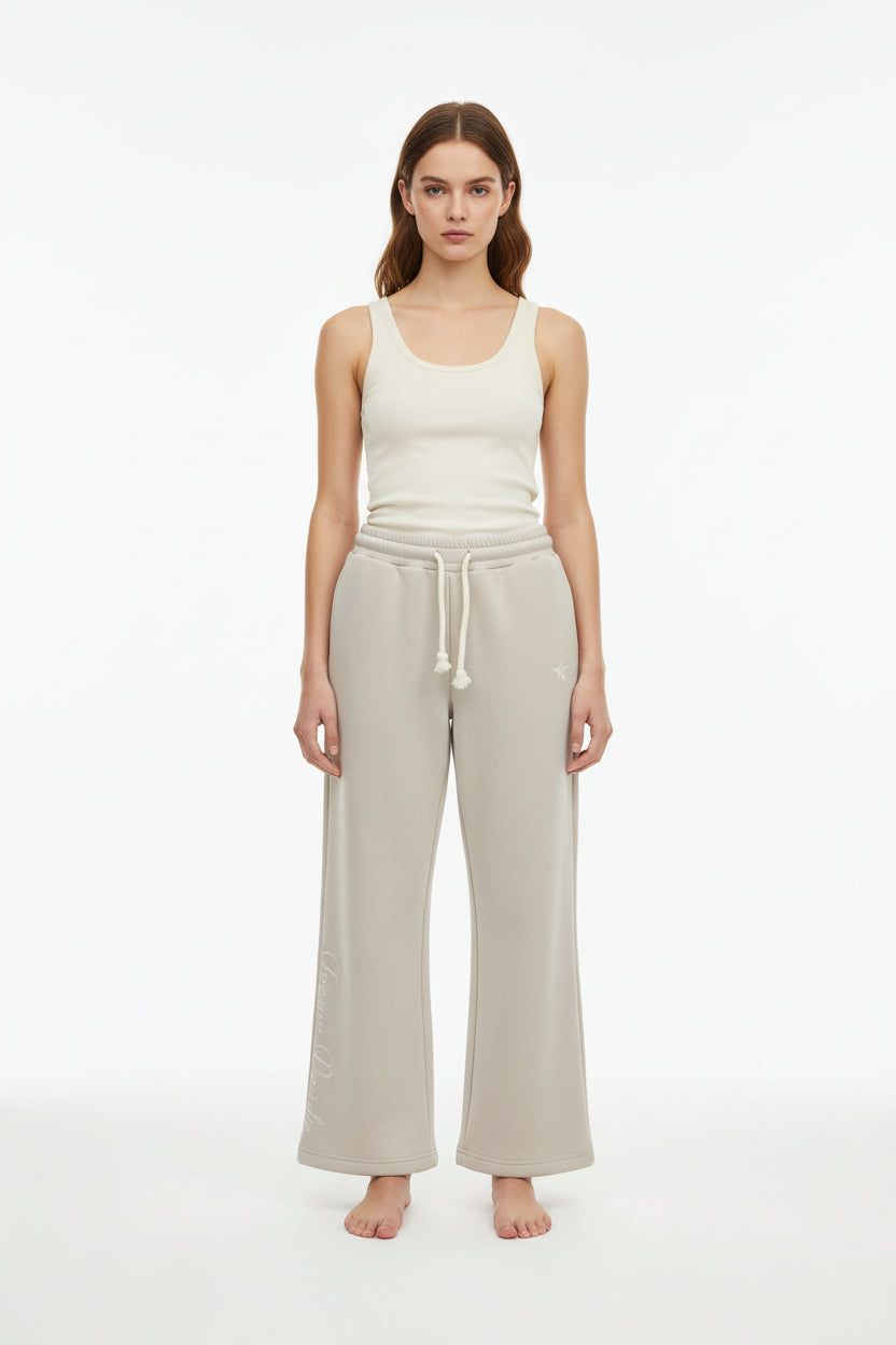 Loose Double-Waist Sweatpants Sheyln