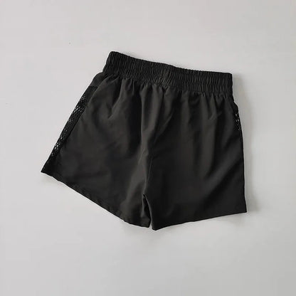 High-Waist 2-in-1 Yoga Shorts Sheyln