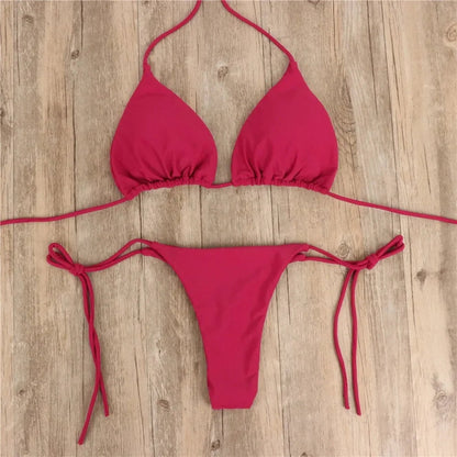 Halter Bikini Set Sheyln
