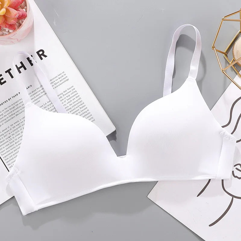 Seamless Wire-Free Push Up Bra Sheyln