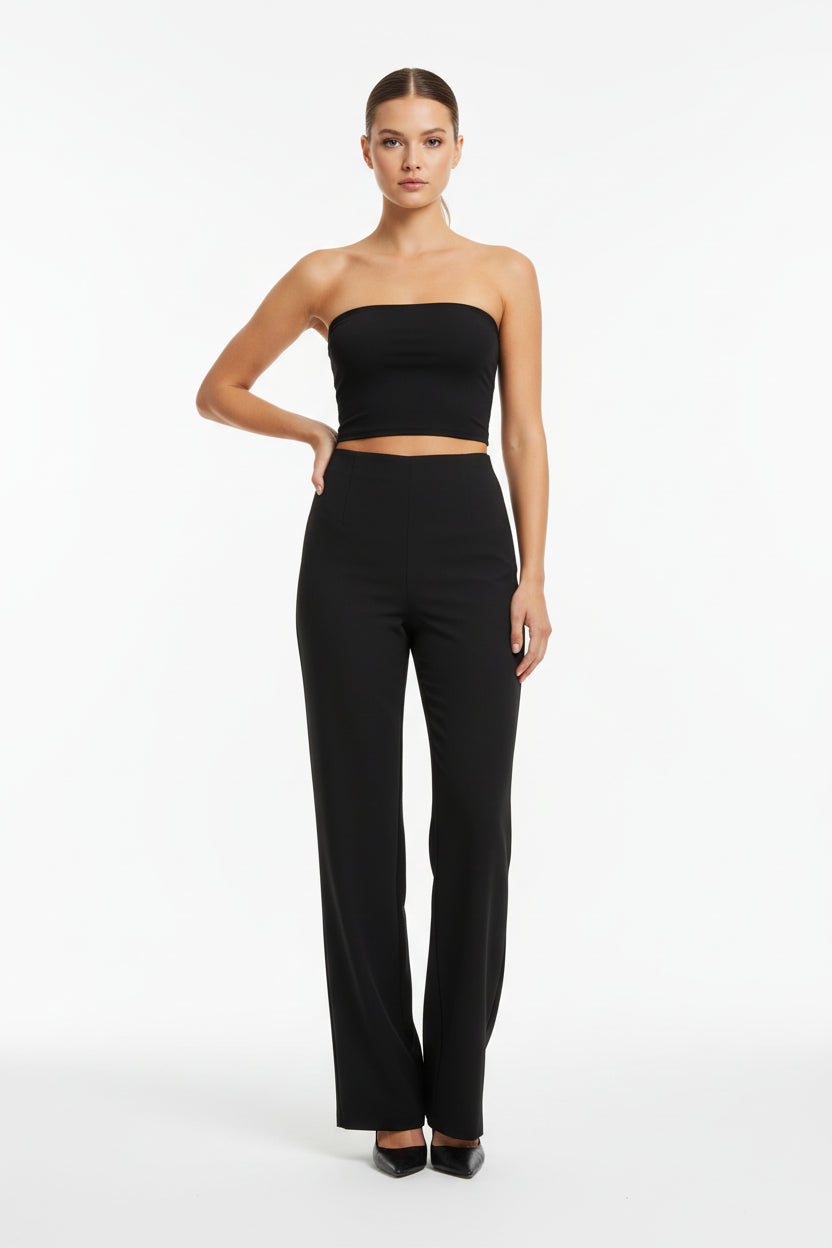 Strapless Crop Vest Sheyln