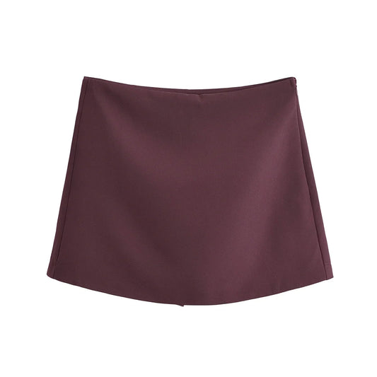 High-Waist Mini Skort Sheyln