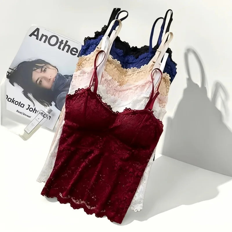 Floral Lace Wire-Free Bralette Sheyln