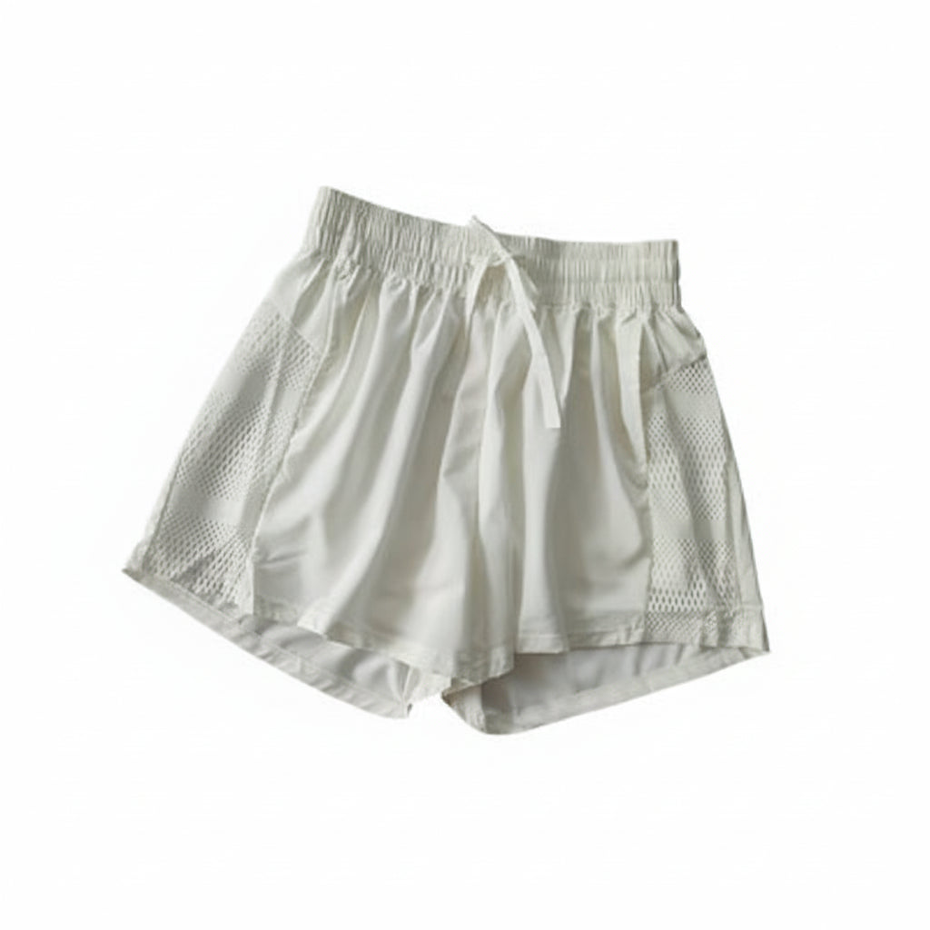 High-Waist 2-in-1 Yoga Shorts Sheyln