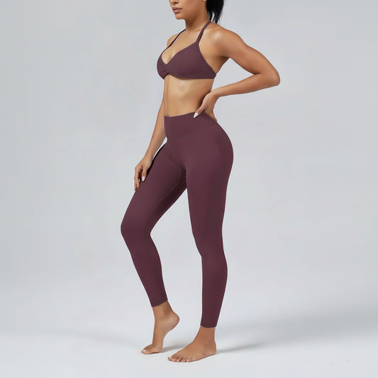Strappy Seamless Sports Bra