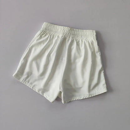 High-Waist 2-in-1 Yoga Shorts Sheyln