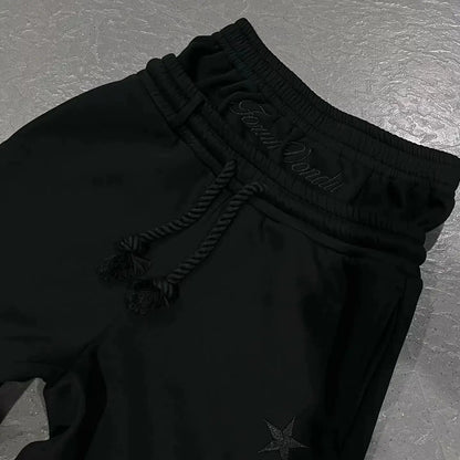 Loose Double-Waist Sweatpants Sheyln