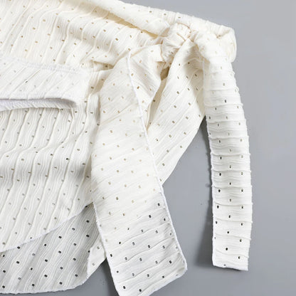 3-Piece Halter Bikini Set with Sarong