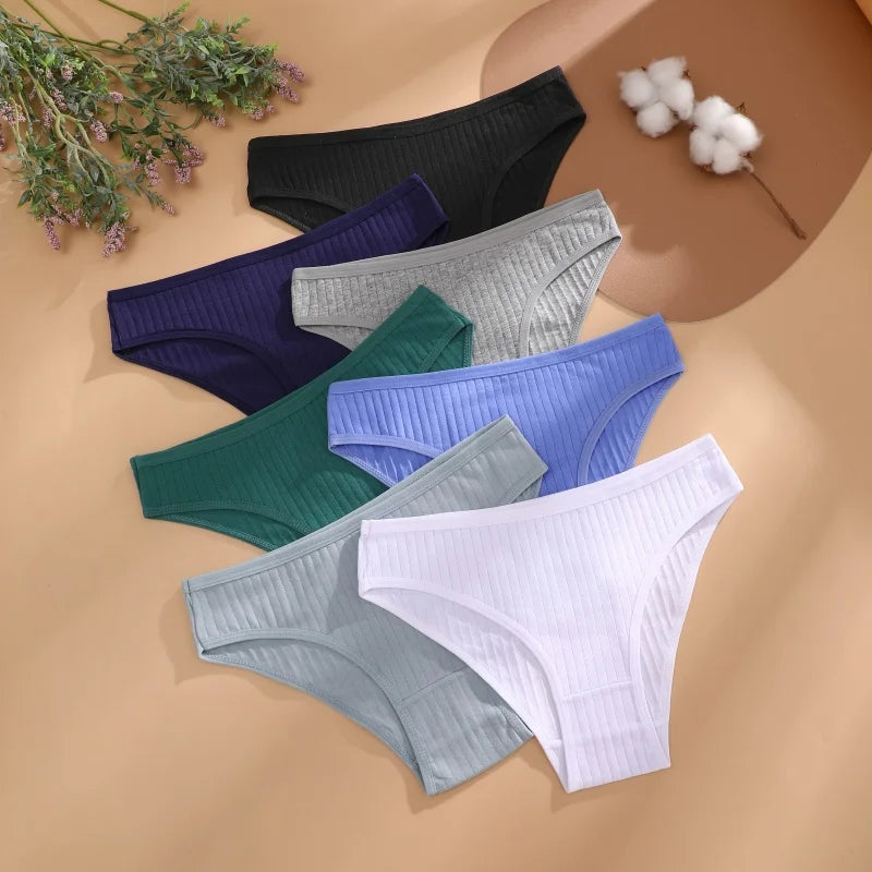 Seamless Cotton Briefs 7-Pack Sheyln