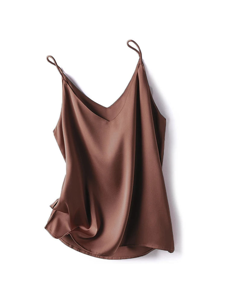 V-Neck Slim Cami Sheyln