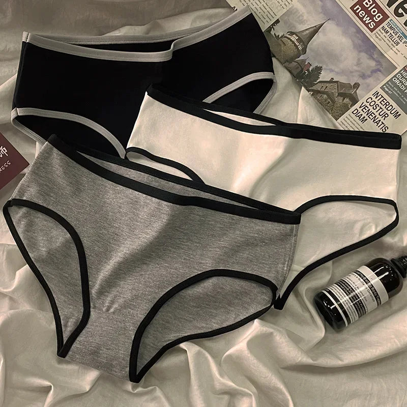 Cotton Triangle Briefs 3-Pack Sheyln