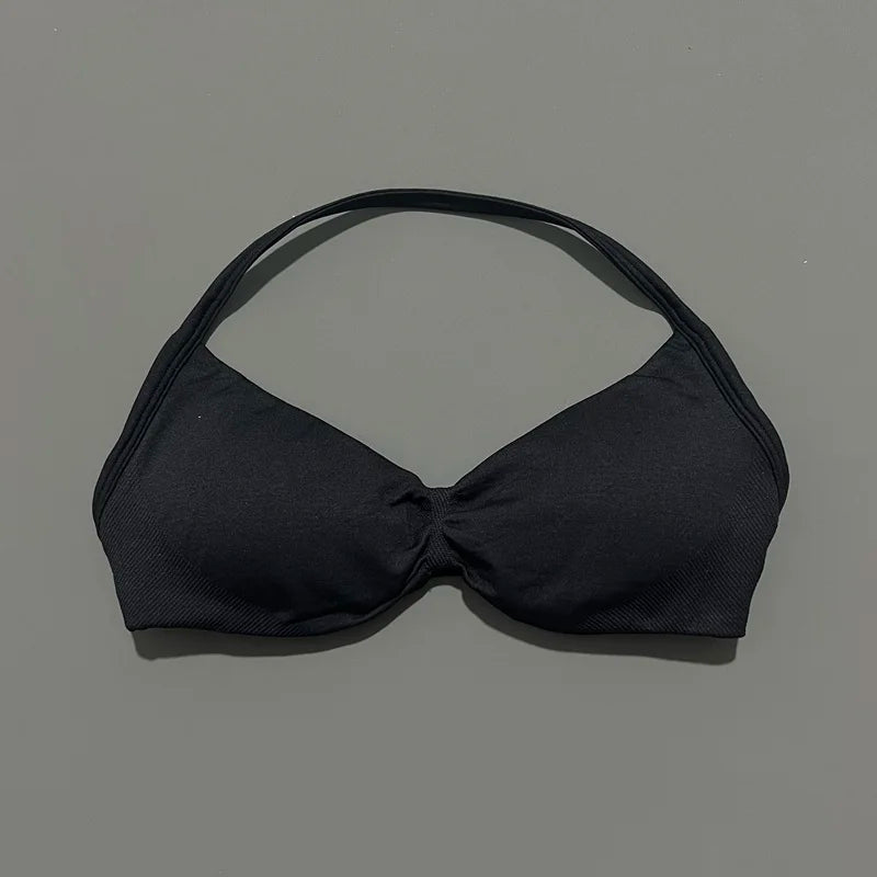 Strappy Seamless Sports Bra Sheyln
