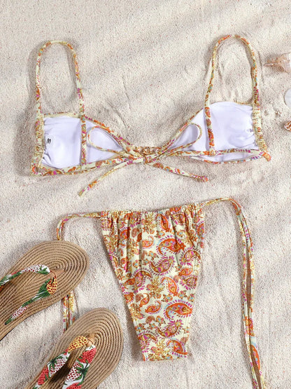 Push-Up Two-Piece Bikini Set Sheyln