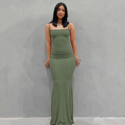 Luxe Slip Maxi Dress Sheyln