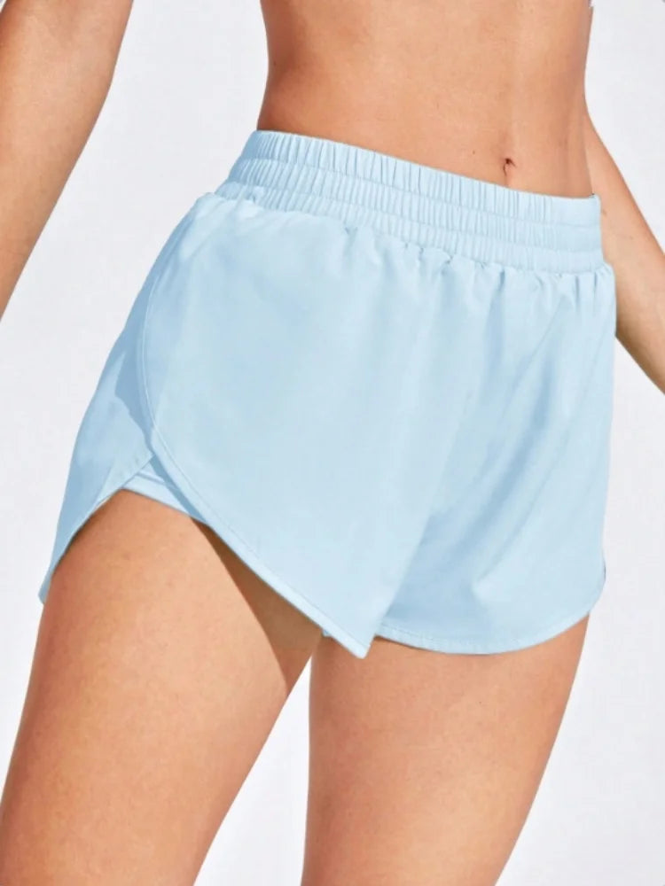High Waist Yoga Shorts Sheyln