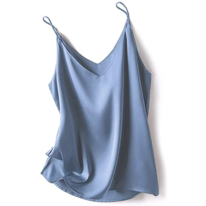 V-Neck Slim Cami Sheyln