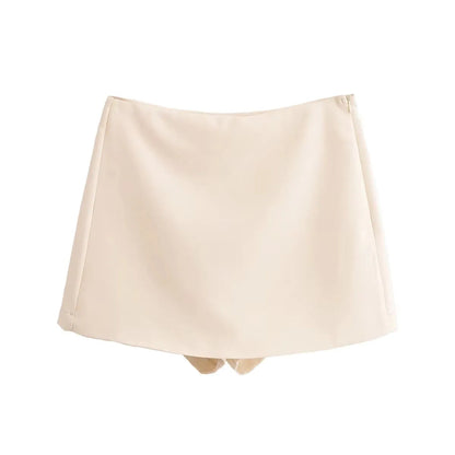 High-Waist Mini Skort Sheyln
