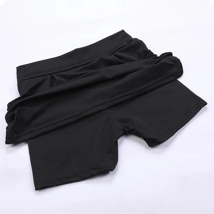 High Waist Mini Short Skort Sheyln