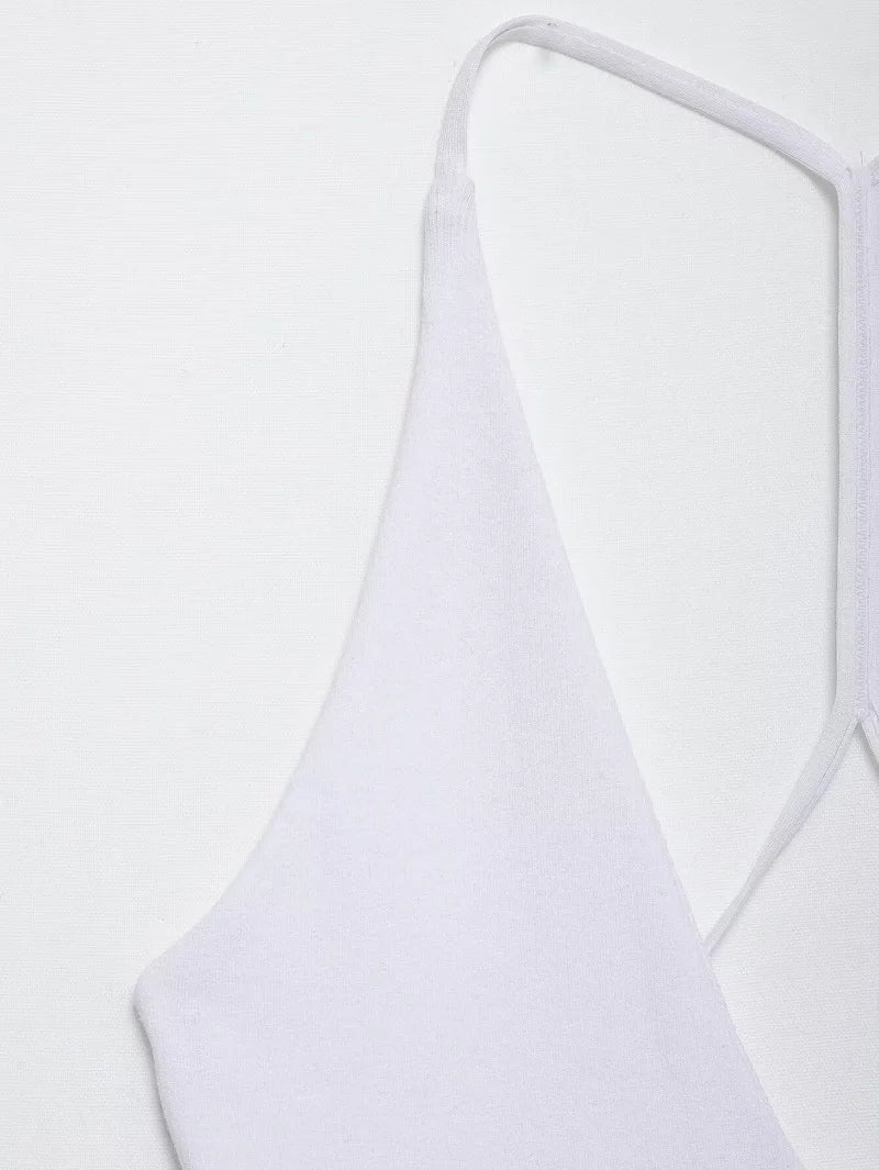 Slip Bustier Backless Bodysuit Sheyln