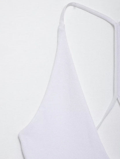 Slip Bustier Backless Bodysuit Sheyln