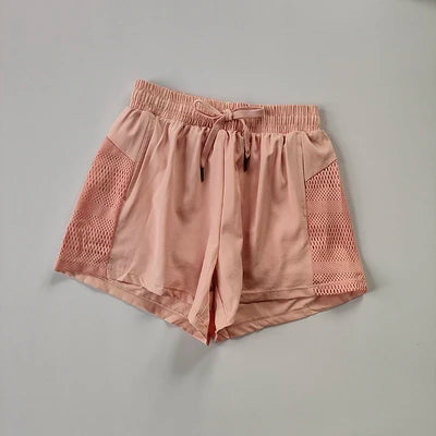 High-Waist 2-in-1 Yoga Shorts Sheyln