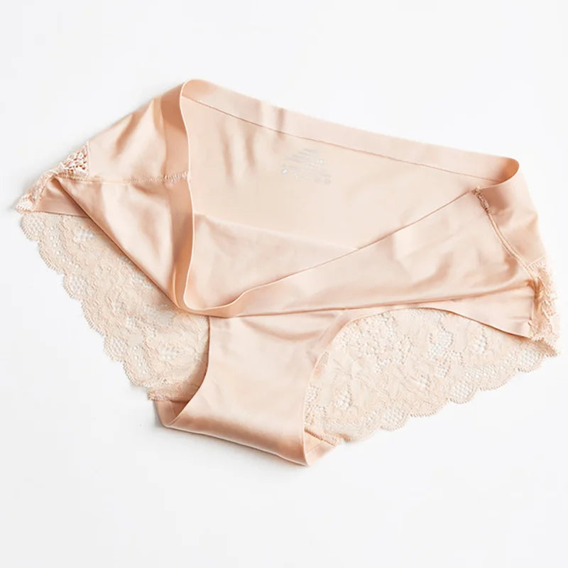 Satin Lace Briefs 3-Pack Sheyln