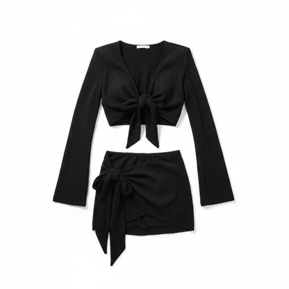 3-Piece High Waist Split Bikini Set Sheyln