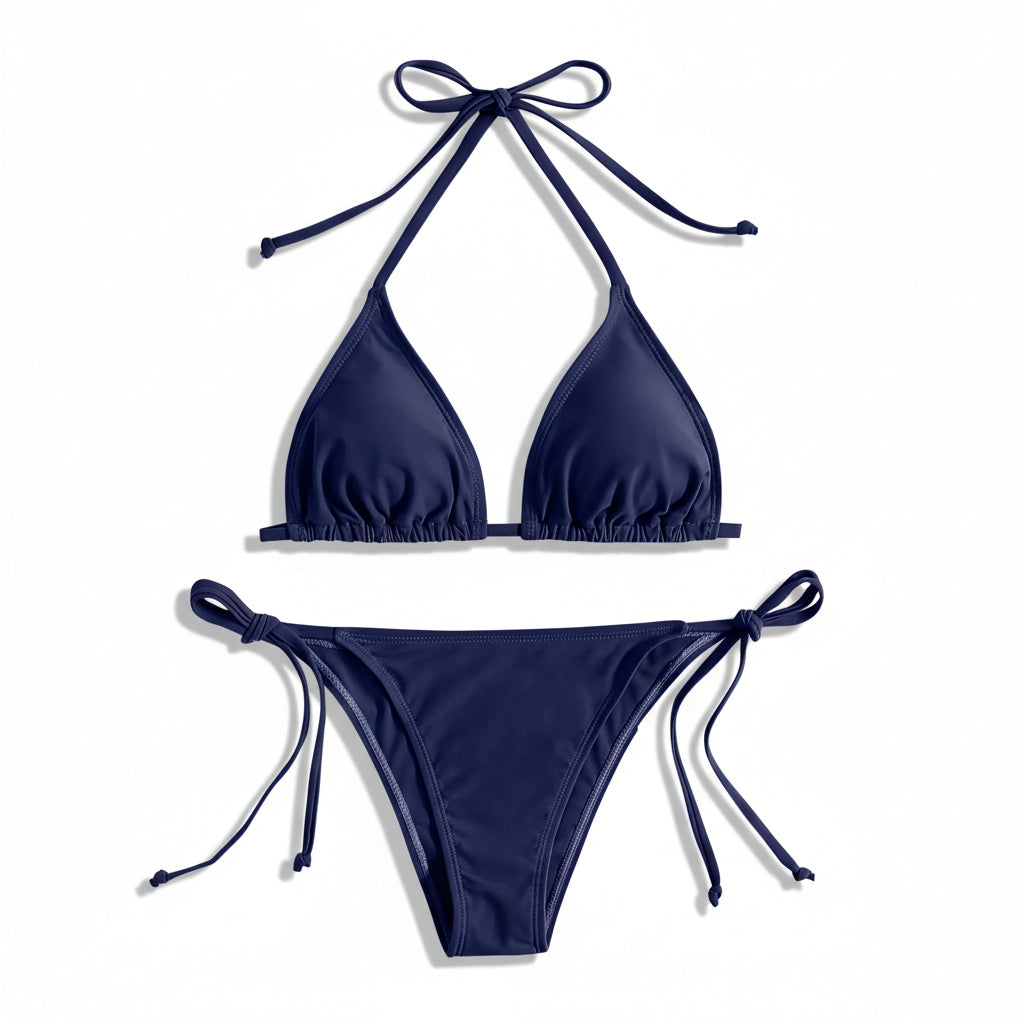 Triangle Thong Bikini Set Sheyln