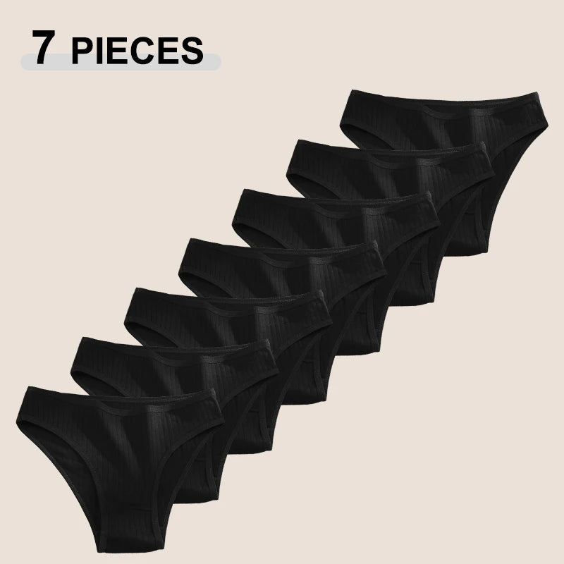 Seamless Cotton Briefs 7-Pack Sheyln