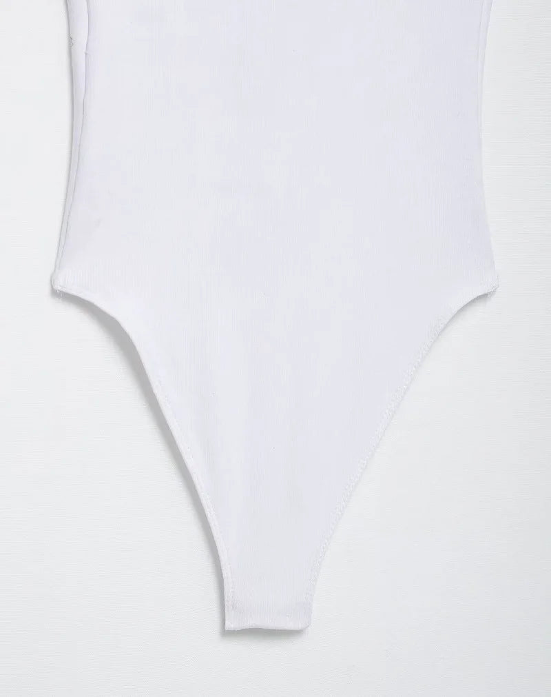 Slip Bustier Backless Bodysuit Sheyln