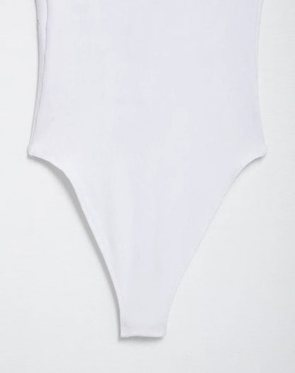 Slip Bustier Backless Bodysuit Sheyln