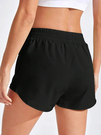 High Waist Yoga Shorts Sheyln