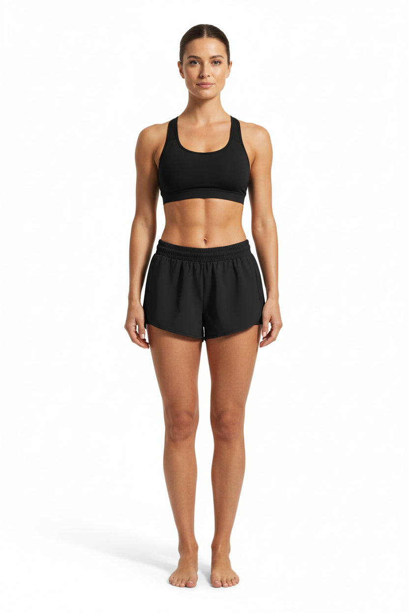 High Waist Yoga Shorts Sheyln