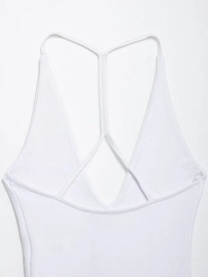 Slip Bustier Backless Bodysuit Sheyln