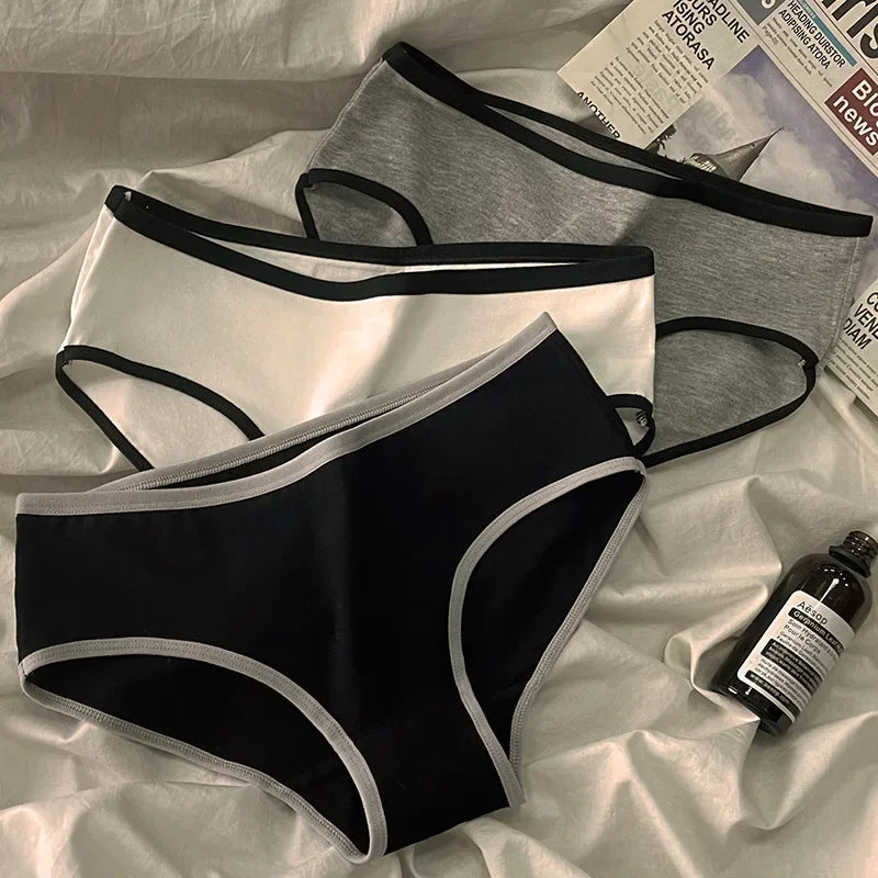 Cotton Triangle Briefs 3-Pack Sheyln