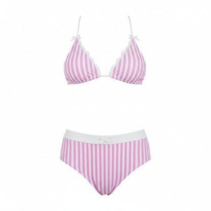 Vintage Halter Bikini & Shorts Set Sheyln