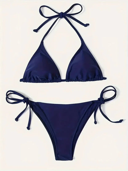 Triangle Thong Bikini Set Sheyln