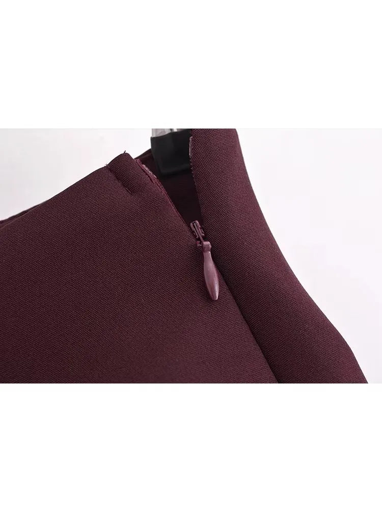 High-Waist Mini Skort Sheyln