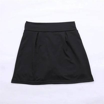 High Waist Mini Short Skort Sheyln