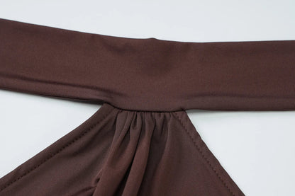 Halter Mini Dress Sheyln
